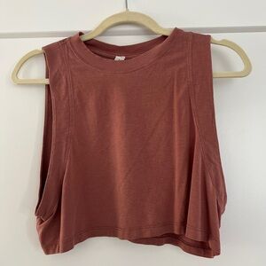 Lululemon All Yours Crop Workout Tank - Small